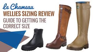 Le Chameau Wellies Sizing Guide Do They Come Up Small