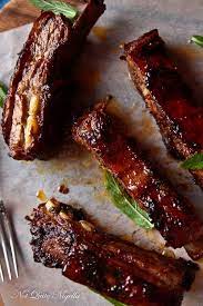 Sticky Spicy Lamb Ribs Recipe Lamb Ribs Lamb Recipes Lamb Dishes
