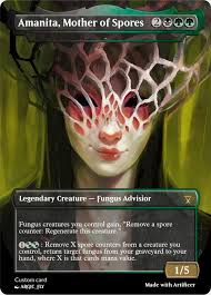 Custom Fungus and Samurai Cards for Magic: The Gathering