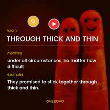 Through thicket and thin wood. Through Thick And Thin Idiom By Cristian Vitola On Genially