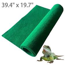 Blsmu Reptile Carpet Terrarium Liner Lizard Cage Liner Tortoises Heat Mat Chameleon Bedding Iguana Substrate Reptile Mat Fo Reptile Carpet Lizard Cage Reptiles