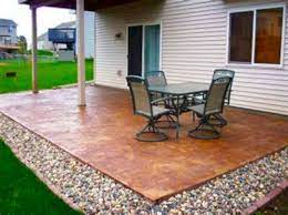 Inspiring Gorgeous 20 Diy Backyard Patio Ideas To Increase Your Backyard Garden Https Freshouz Com Gorgeou Concrete Patio Designs Backyard Patio Patio Design