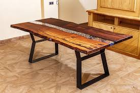Check out our glass river table selection for the very best in unique or custom, handmade pieces from our furniture shops. Wood And Glass Coffee Table By Royal Oakland Finest Oak Wood