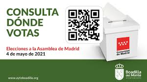 Check spelling or type a new query. El Ayuntamiento Informa A Los Vecinos Sobre Como Pueden Consultar El Lugar En El Que Tendran Que Votar El 4 De Mayo Ayuntamiento De Boadilla Del Monte