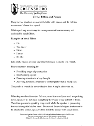 Iew numbers the techniques in the margins. Verbal Fillers And Pauses Human Communication Neuropsychological Assessment