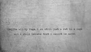Despite All My Rage I Am Still Just A Rat In A Cage And I Still Believe That I Cannot Be Saved The Smashi Wings Lyrics Favorite Lyrics Smashing Pumpkins