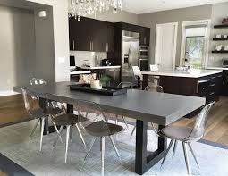 Meanwhile, the shallowford pedestal kit adds unrivaled depth and dimension with a simple, elegant silhouette. Zen Concrete Dining Table Dining Table In Kitchen Concrete Dining Table Dining Room Table