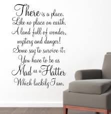Cheshire cat alice in wonderland small poster. Mad Hatter Wall Quotes Quotesgram