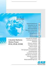 ^ïo iwdling mwit tun wdtqqrflki» fa]r;i»f9«mlfi w'. Industrial Batteries Motive Power Epzs Epzb Ecsm Baterie Deta