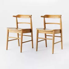 Shop For Studio Mcgee Chair Online At Target Free Shipping On Orders Of 35 And Save 5 Ev In 2020 Wood Dining Chairs Faux Leather Dining Chairs Target Dining Chairs
