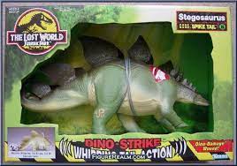 Kenner Jurassic Park The Lost World Dino Strike Spike Tail Stegosaurus 1997 Jurassic Park Toys The Lost World Jurassic Park World