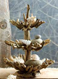 driftwood 3 tier stand year round changing display natural found driftwood pieces are re purposed to c driftwood wall art driftwood projects driftwood decor