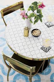 The Best Of Modern Outdoor Furniture Thou Swell Bistro Table Outdoor Dining Table Marble Diy Patio Decor
