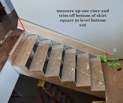 Putting On A Skirt And Heels Er Risers And Treads Stairs Stringer Stairs Treads And Risers Wood Stair Treads