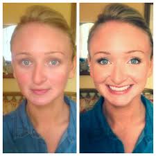 Before and After Makeup #bridesmaids #weddingmakeup