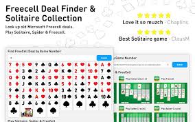 It has been reported to be the most commonly played computer game in recent history, possibly ranking higher than even tetris. Solitaire Sammlung Freecell Deal Finder