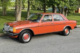 Image result for Apricot Orange 1980 Mercedes