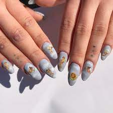 Cherub Party Angel Nails Nail Art Gel Nails