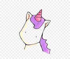 Unicorn itu cantik, imut, manis dan menggemaskan tentunya. Gambar Pensil Unicorn Gambar Png