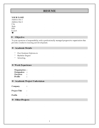 To access the microsoft resume the employer may request your resume in a specific file format. Simple Resume Format In Word With Photo Restume