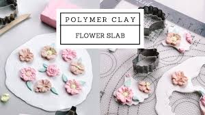 You can also purchase patterns for slab clay to help you with your project. Diy Polymer Clay Flower Slab Making Youtube