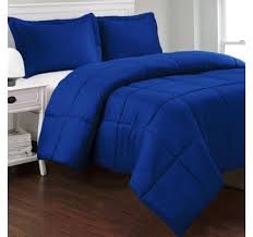 Cobalt Blue Black And Blue Comforter Set Egyptian Cotton Down Alternative Comforters And Blankets Blue Comforter Blue Comforter Sets Royal Blue Bedrooms