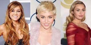 It's just a versatile look for those who want their natural hair color to be a part of. Miley Cyrus Best Hairstyles Of All Time 66 Miley Cyrus Hair Cuts And Colors