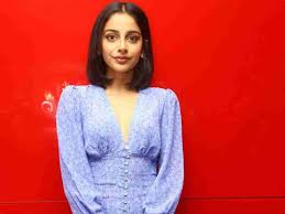 Banita sandhu born is a british actress, best known for her role in the 2018 indian film october. Banita Sandhu Dhruv Vikram Star In Adithya Varma South Indian Gulf News