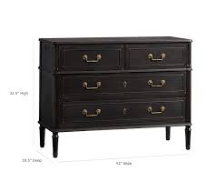 Rosalie Dresser Pottery Barn Kids Dresser Black Dresser Bedroom Gold Drawer Pulls
