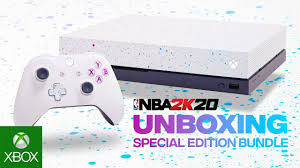 Unboxing The Xbox One X Nba 2k20 Special Edition Bundle Youtube