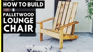 Find this pin and more on pallet benches, chairs & stools by 1001 pallets. How To Make A Pallet Lounge Chair Simple Pallet Furniture Easy Pallet Chair Step By Step Diy Youtube