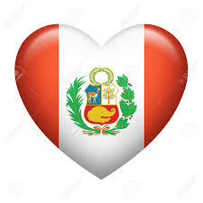 La bandera del ecuador es un paño rectangular formado por tres franjas horizontales, una superior amarilla de la mitad del alto y dos inferiores azul y roja. La Forma Del Corazon De La Bandera De Peru Aislado En Blanco Fotos Retratos Imagenes Y Fotografia De Archivo Libres De Derecho Image 51855215