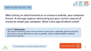 It is spread not only by sexual contact, but also by other forms of contact. Know Your Cyber Security Trivia Game Brought To