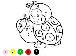 Matematik Boyama Sayfalari Goruntuler Ile Boyama Sayfalari Sayilara Gore Renk Okul Oncesi Baskilari