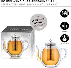 We did not find results for: Tropffrei Creano Doppelwandige Glas Teekanne 1 4l Mit Edelstahlfilter Kuche Haushalt Wohnen Geschirr Besteck Glaser Ayurvedanetworkbhu Com