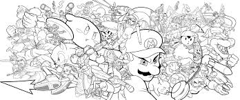 Mario and luigi coloring pages to print berbagi ilmu. Remarkable Super Mario Brothers Coloring Book Axialentertainment