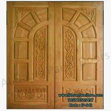 Jika jumlah pakaian anda banyak, sebaiknya pilih yang yang 3 pintu, karena untuk mengambil pakaian yang. Jual Pintu Rumah Kuputarung Jati Modern Terbaru Murah Double Door Design Door Design Wooden Double Doors