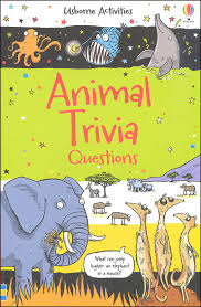 Animal trivia questions and answers. Animal Trivia Questions Edc Usborne 9780794540104