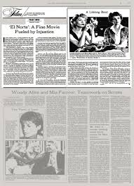 From the very first moments of el norte, we know that we are in the hands of a great movie. Film View El Norte A Fine Movie Fueled By Injustice The New York Times