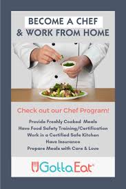 Love To Cook And Want To Make Money From Home Become A Chef Check Out Our Chef Program Here Are The Requirements Becoming A Chef Food Safety Training Chef