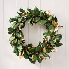 Maybe you would like to learn more about one of these? Faux Gold Metallic Magnolia Leaves Wreath
