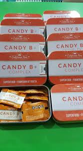 Ia mengandungi vitamin b1, b6, b12, citrus extract, soy lecithin extract dan goji. Cara Makan Candy B Cara Mkn Makan 1 Kak Long Mini Market Facebook