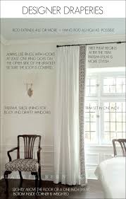 To stay on the safe sides and to make the window look good, you can deduct 6 inches on both sides from the maximum length of the curtain rods. How To Get Window Treatments Like You See In Magazines Laurel Home