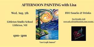 Van Gogh Sunset Painting Event