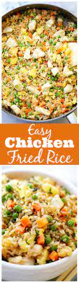 Easy Chicken Fried Rice Recipe Diethood Chicken Fried Rice Easy Chicken Fried Rice Recipe Easy Fried Rice