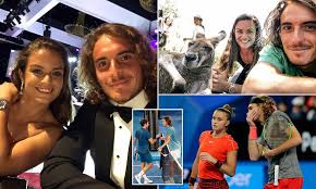 I play tennis because it's my. Australian Open Tennis Superstar Stefanos Tsitsipas Caught In Youtube Scandal Daily Mail Online