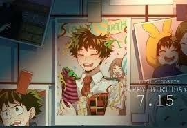 Izuku Midoriya Hero Deku Boku No Hero Anime