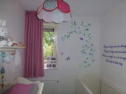 kamer onze dochter met een beamer plaatjes geprojecteerd op de muren overgetrokken met potlood en ingekleurd met waterverf muur beamer huis