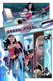 Mulher Maravilha Vs Thor Wonder Woman Fan Art Marvel And Dc Crossover Superman Wonder Woman
