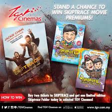 3.8 out of 5 stars. Tgv Cinemas Purchase Two Skiptrace Movie Tickets To Redeem One Limited Edition Skiptrace Folder At Selected Tgvcinemas Tgv Cinemas 1st Avenue Tgv Cinemas Bukit Mertajam Tgv Cinemas Kinta City Tgv Cinemas